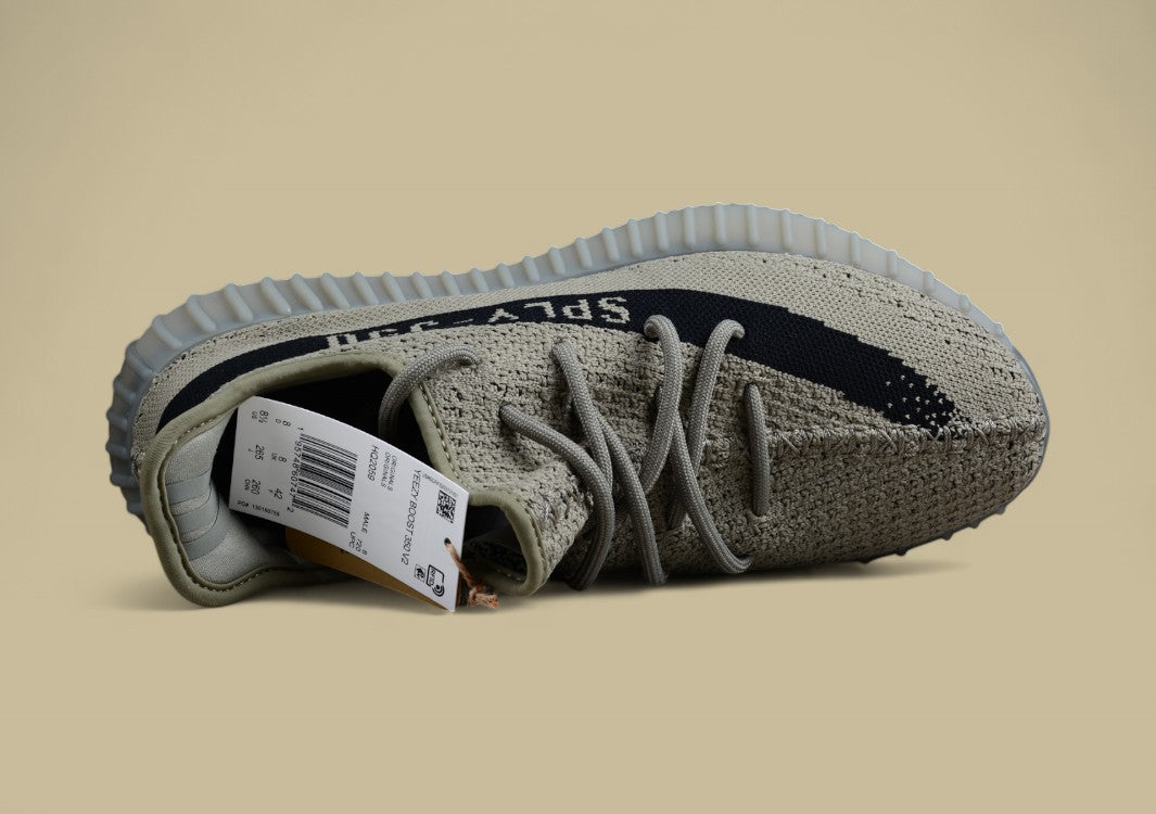 Yeezy Boost 350 V2 HQ2059 Army Green x Black Heat with Popcorn Sole