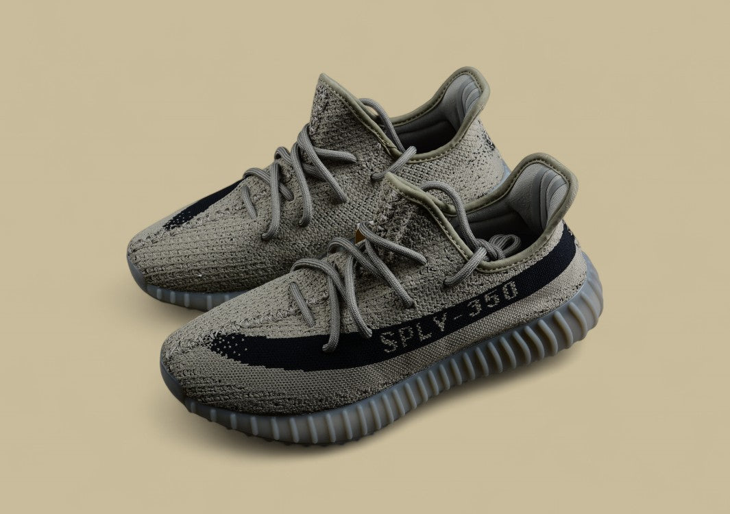 Yeezy Boost 350 V2 HQ2059 Army Green x Black Heat with Popcorn Sole