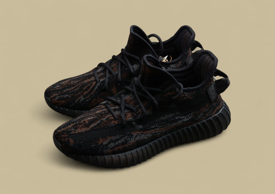 Yeezy Boost 350 V2 MX Rock Black and Blue with Naked Eye Starry Sky Design