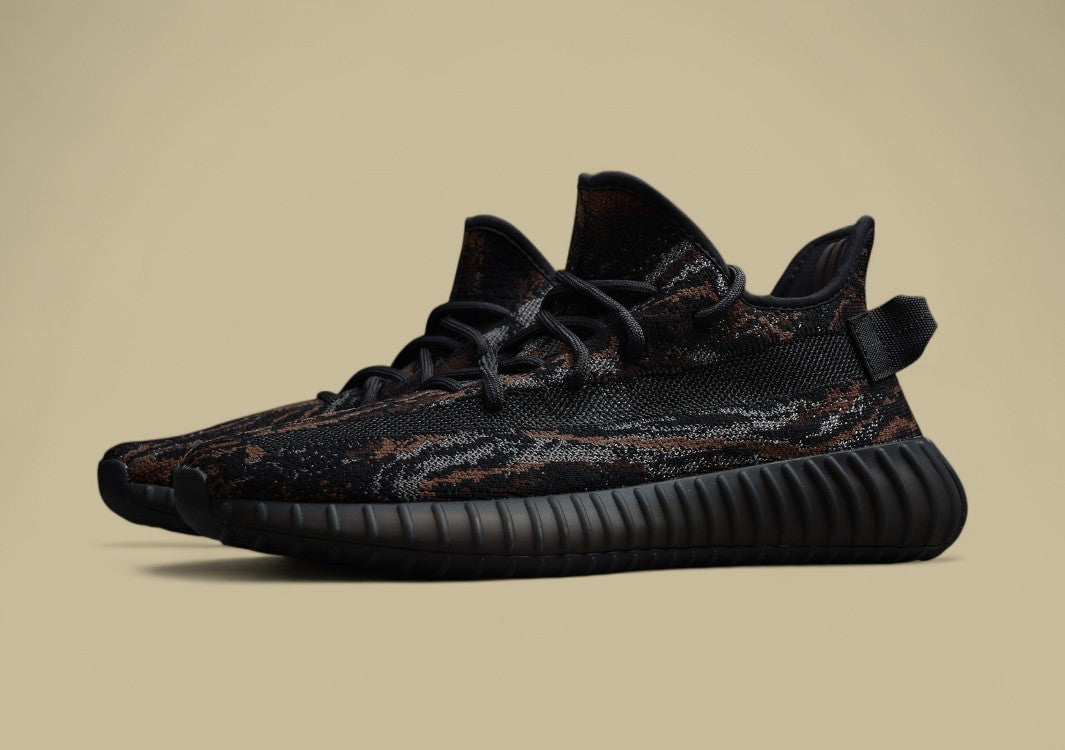 Yeezy Boost 350 V2 MX Rock Black and Blue with Naked Eye Starry Sky Design