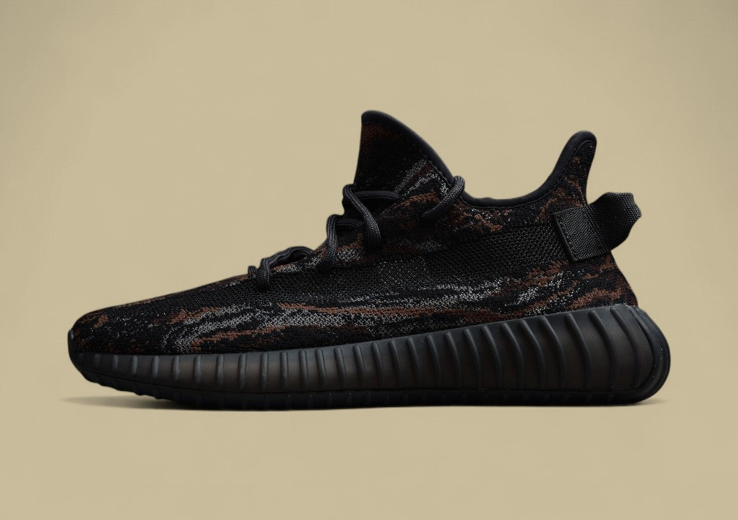Yeezy Boost 350 V2 MX Rock Black and Blue with Naked Eye Starry Sky Design