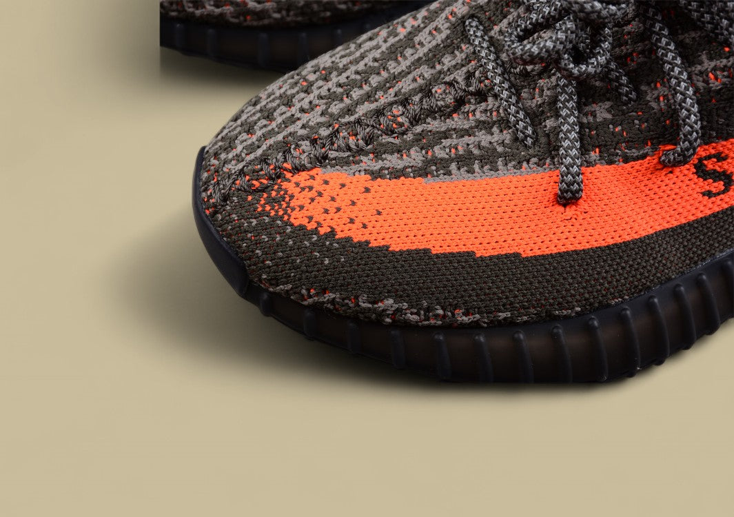 Yeezy Boost 350 V2 Military Green with Orange Accents