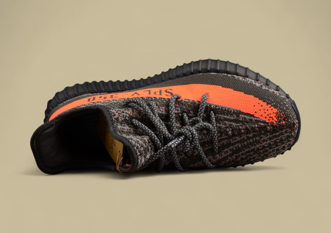 Yeezy Boost 350 V2 Military Green with Orange Accents