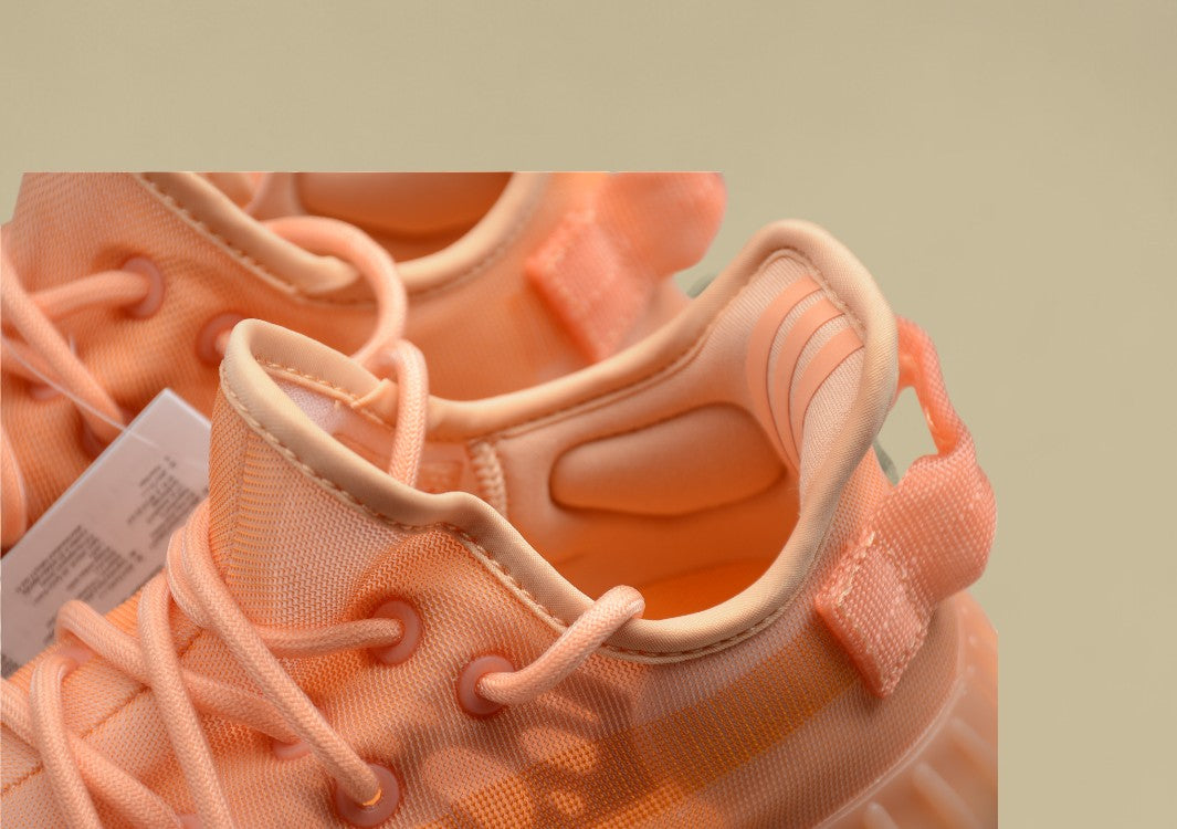 Yeezy Boost 350 V2 Mono Clay Translucent Mesh in Apricot Orange