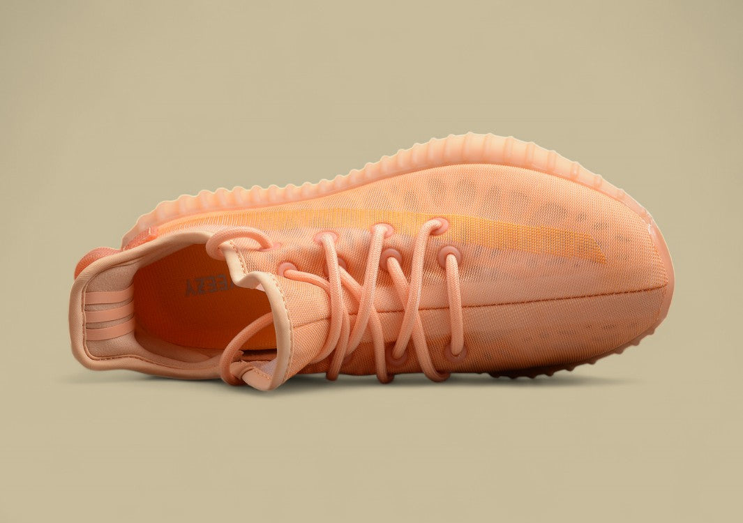Yeezy Boost 350 V2 Mono Clay Translucent Mesh in Apricot Orange