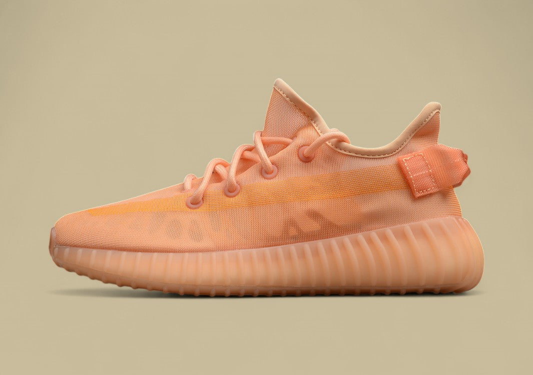 Yeezy Boost 350 V2 Mono Clay Translucent Mesh in Apricot Orange