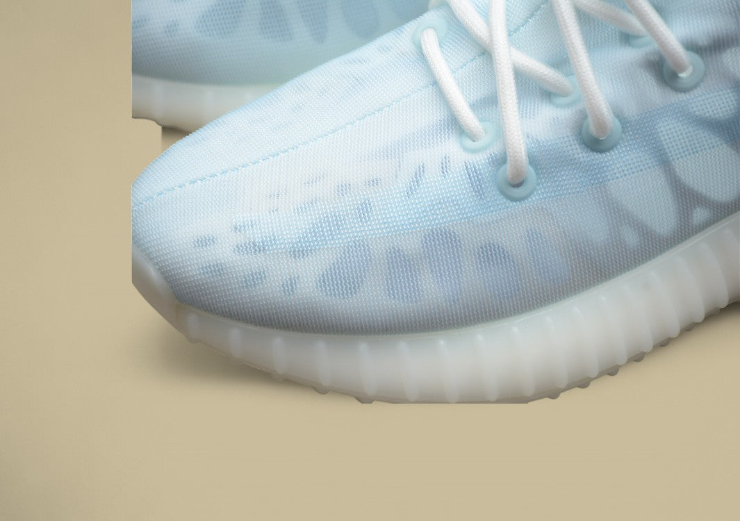 Yeezy Boost 350 V2 Mono Ice Full Transparent Ice Blue Edition