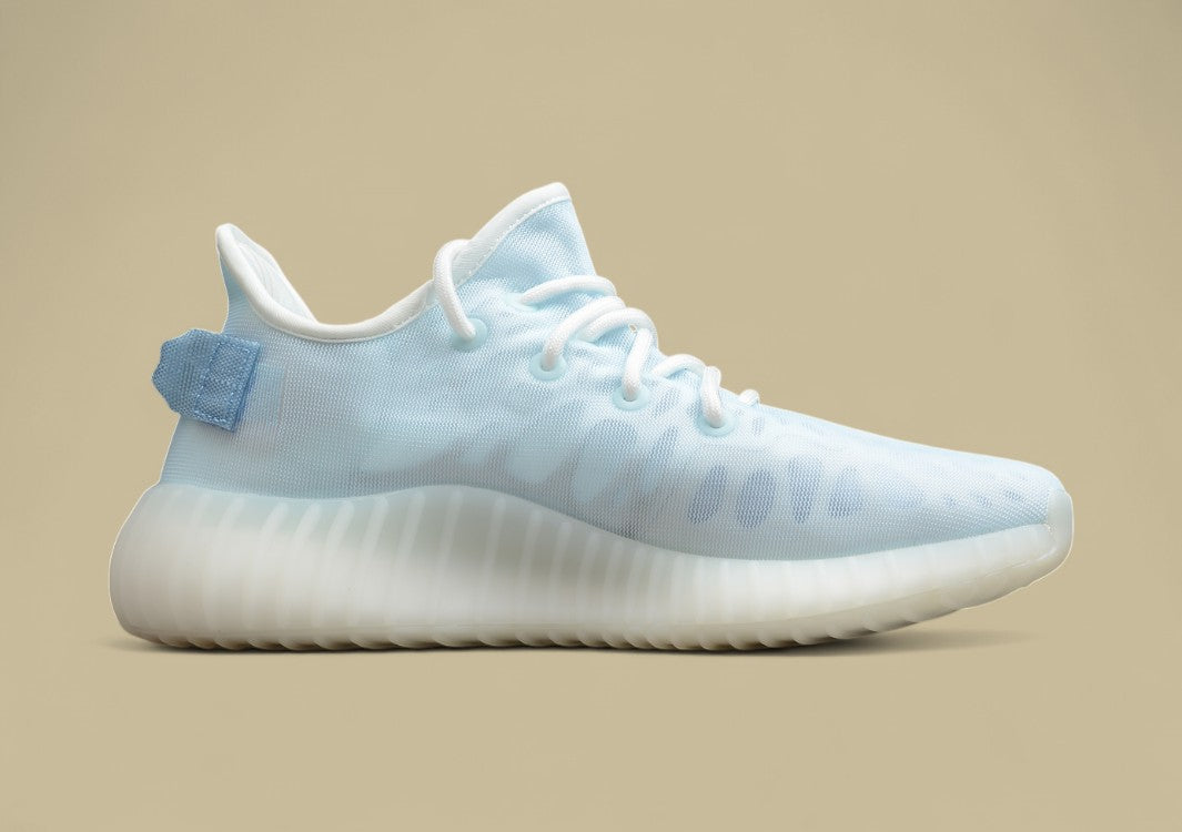 Yeezy Boost 350 V2 Mono Ice Full Transparent Ice Blue Edition