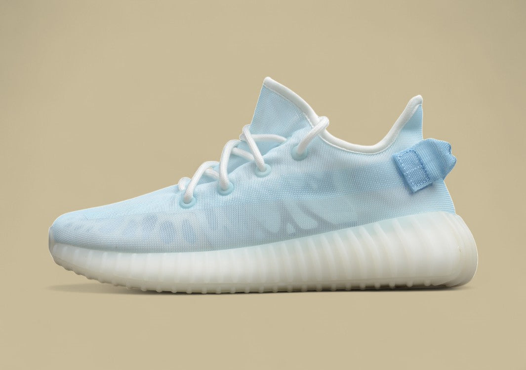 Yeezy Boost 350 V2 Mono Ice Full Transparent Ice Blue Edition