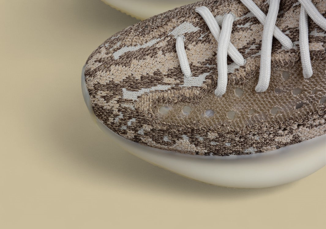 Yeezy Boost 380 Coconut Edition Earthy Rock Gray and Sand Brown