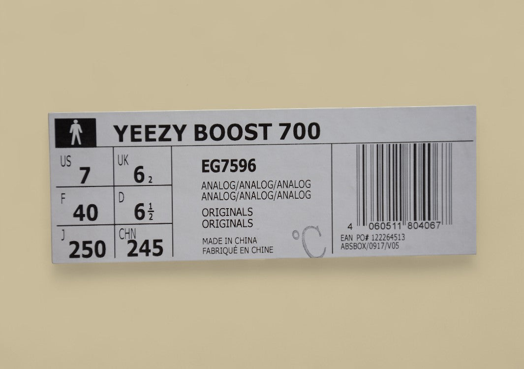 Yeezy Boost 700 "Analog" Coconut Gray and White