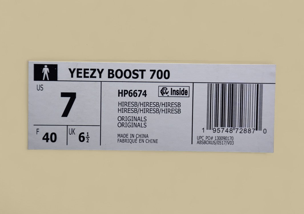 Yeezy Boost 700 Hi-Res Blue Kanye Black Blue Purple