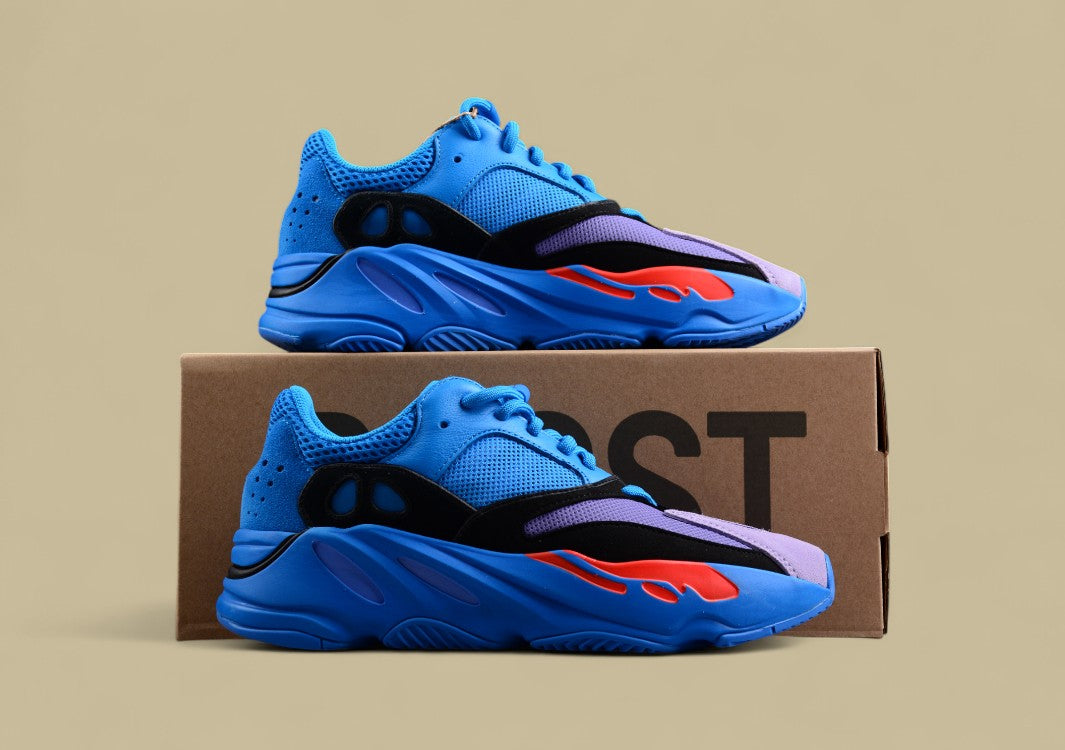 Yeezy Boost 700 Hi-Res Blue Kanye West Black Blue Purple Colorway
