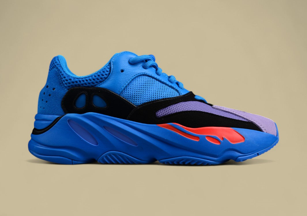 Yeezy Boost 700 Hi-Res Blue Kanye West Black Blue Purple Colorway