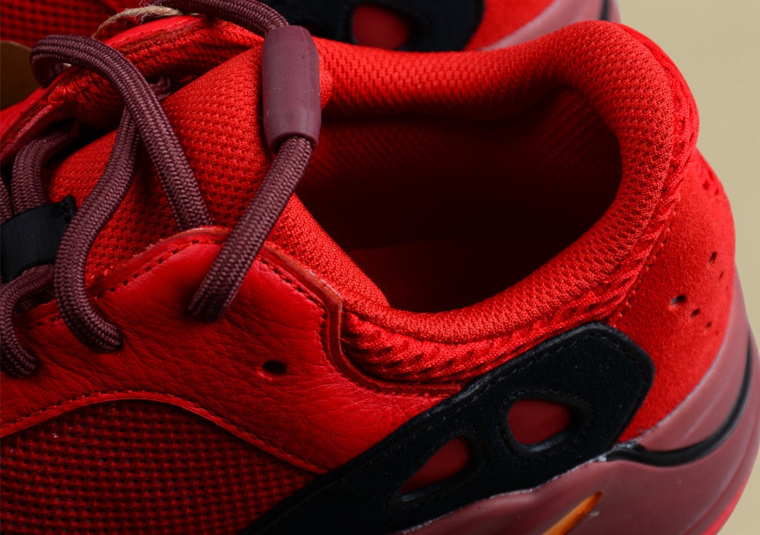 Yeezy Boost 700 Real Popcorn "Hi-Res Red" Kanye Chinese Red Running Shoes