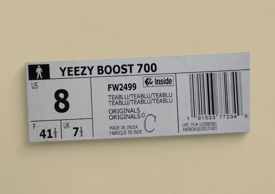 Yeezy Boost 700 "Teal Blue" Gray Blue
