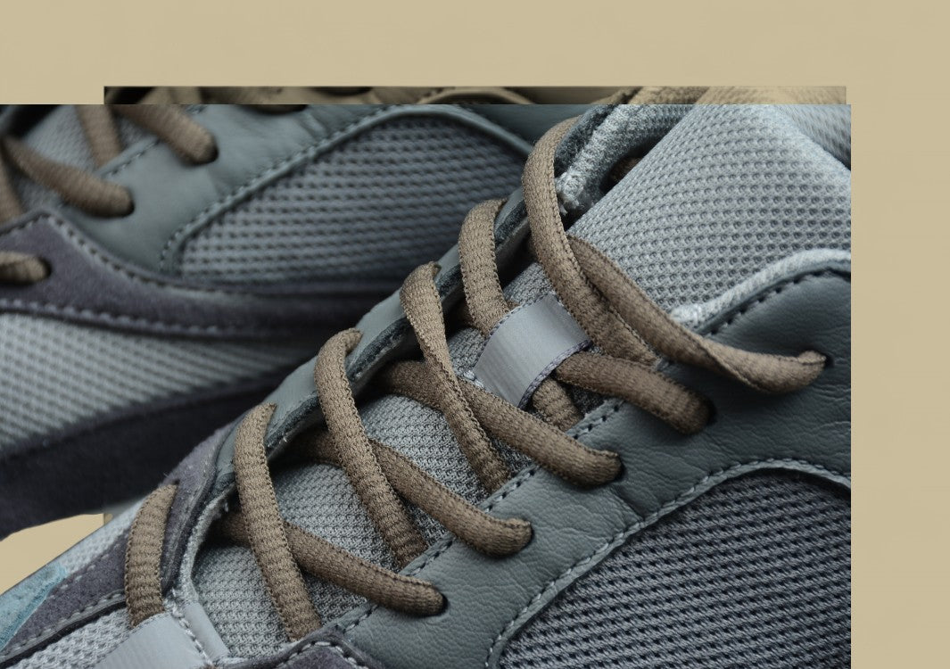 Yeezy Boost Coconut 700 Edition Muted Teal & Grey Tones with Chunky Sole Shoes