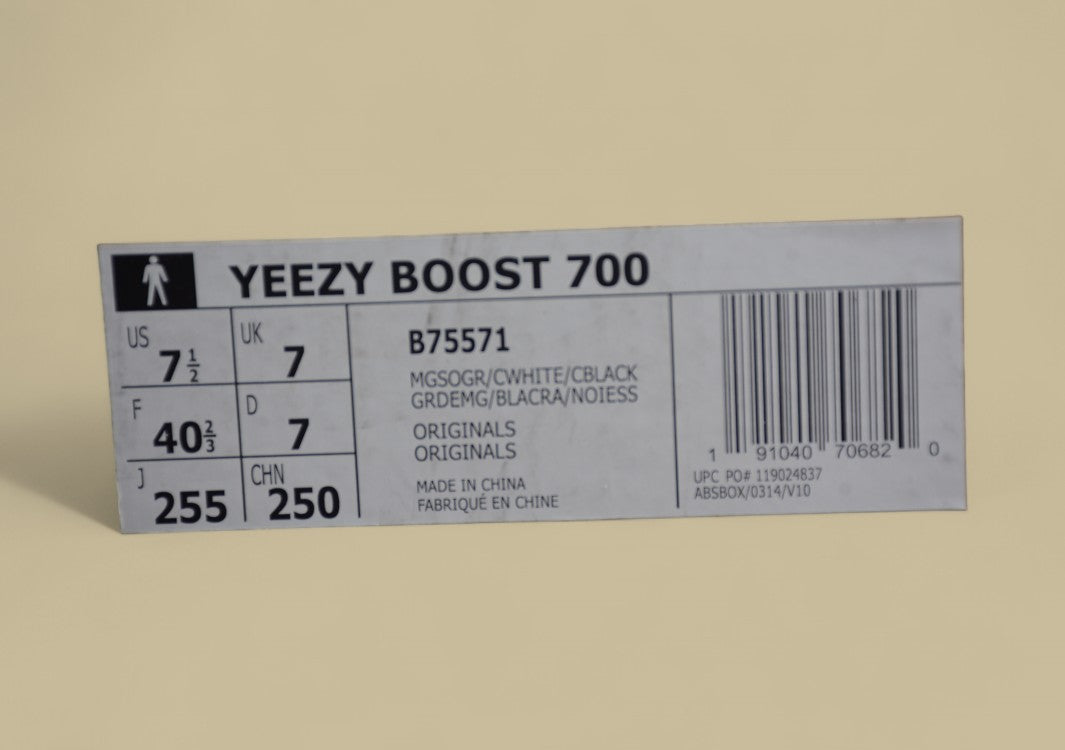 Yeezy Boost Coconut 700 Gray Black Blue