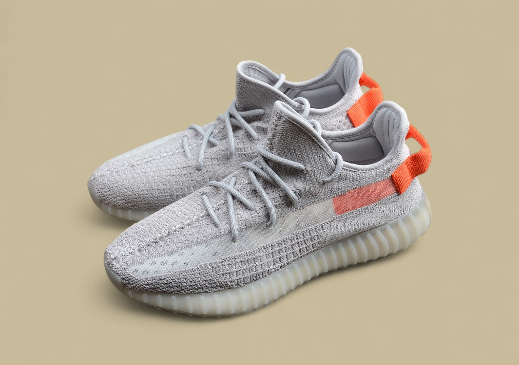 Yeezy Original Coconut 350 V2 Gray and Red Colorway