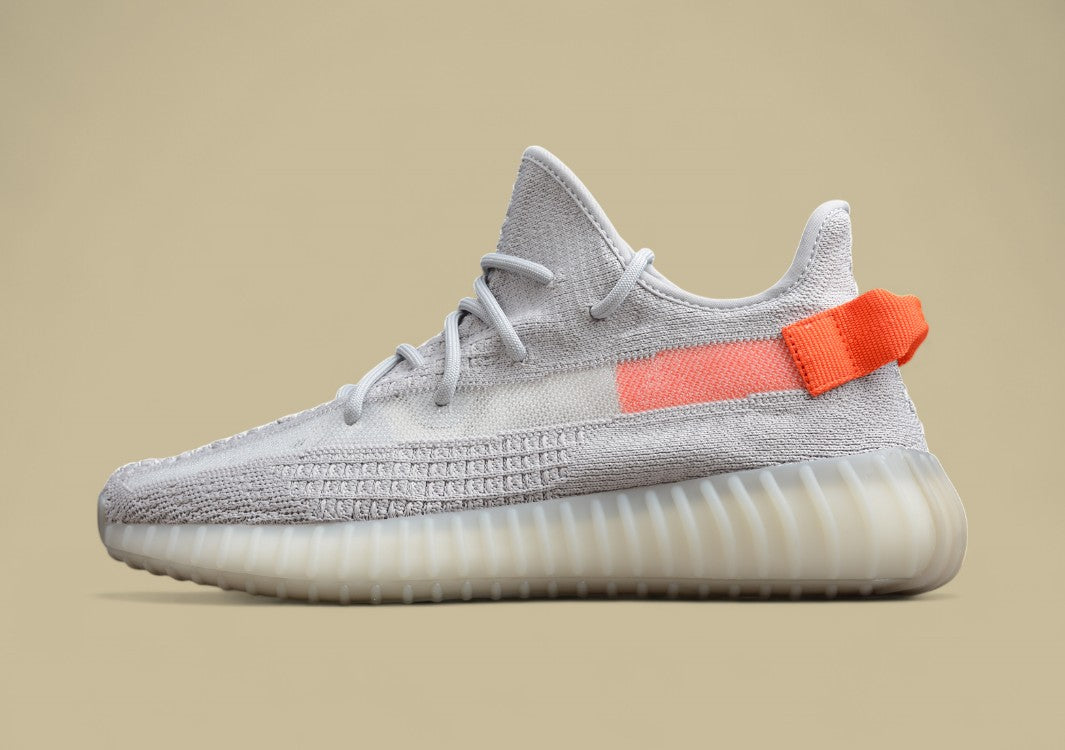 Yeezy Original Coconut 350 V2 Gray and Red Colorway