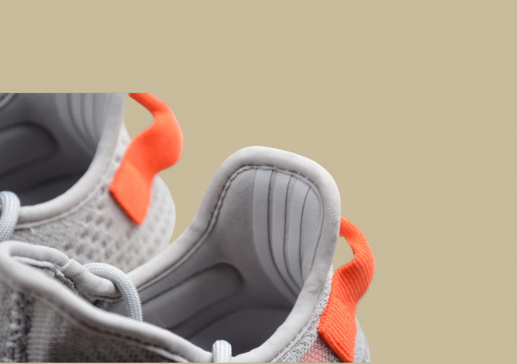 Yeezy Coconut 350 V2 Police Light Gray Red Tail Cost-Effective Version