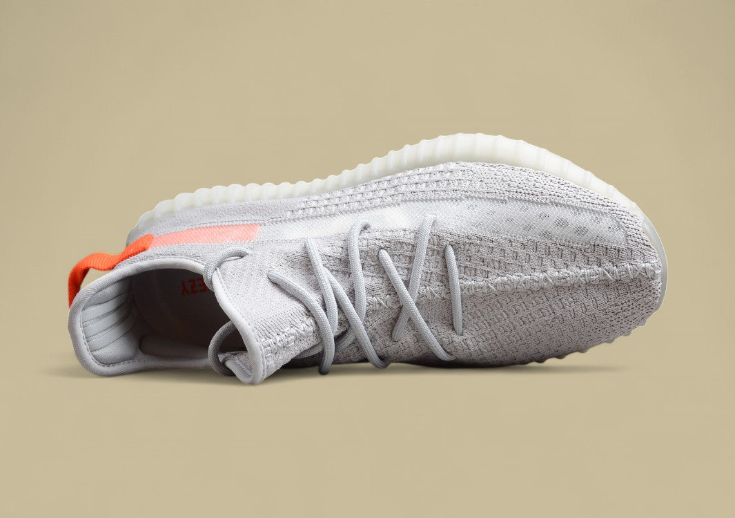 Yeezy Original Coconut 350 V2 Gray and Red Colorway