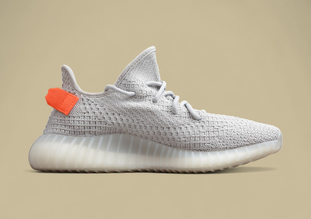 Yeezy Coconut 350 V2 Police Light Gray Red Tail Cost-Effective Version