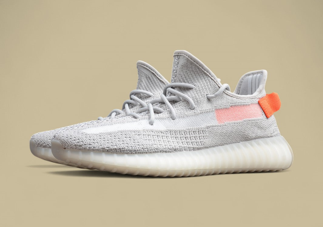 Yeezy Coconut 350 V2 Police Light Gray Red Tail Cost-Effective Version