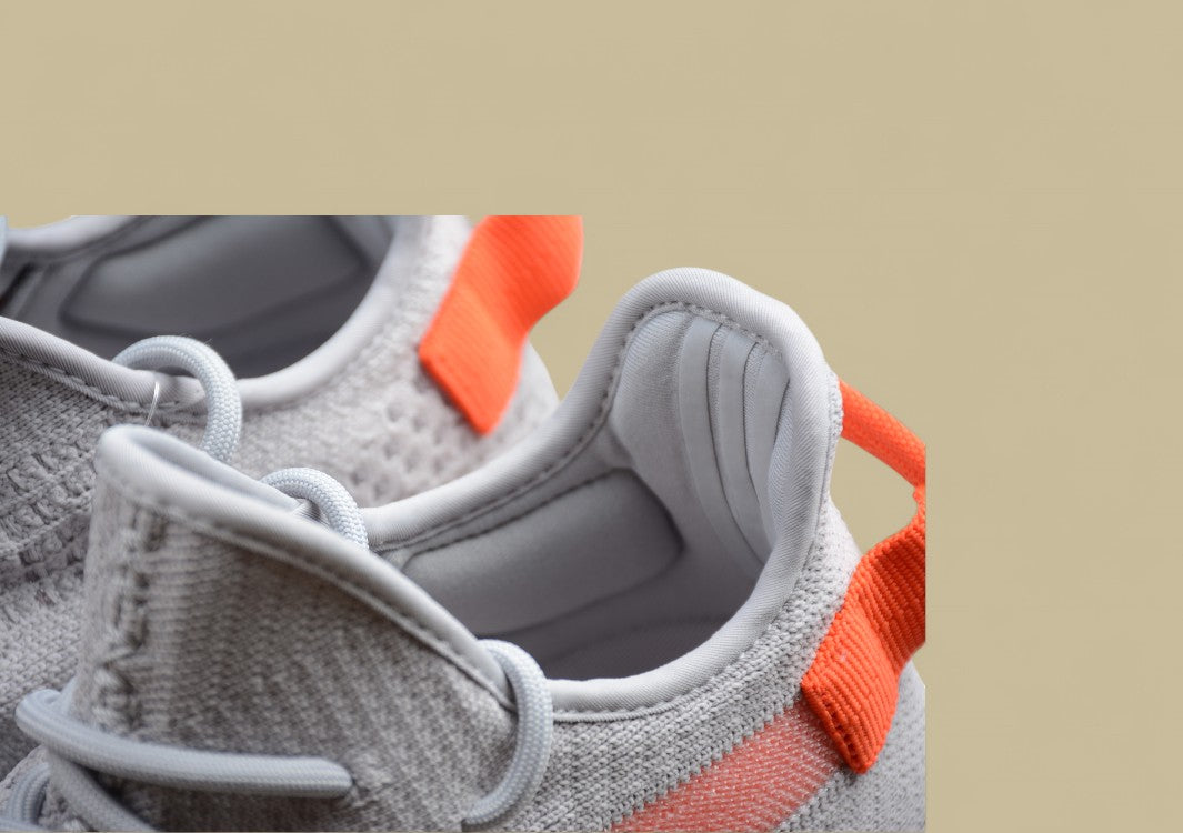 Yeezy Original Coconut 350 V2 Gray and Red Colorway