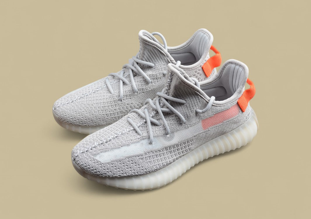 Yeezy Coconut 350 V2 Police Light Gray Red Tail Cost-Effective Version