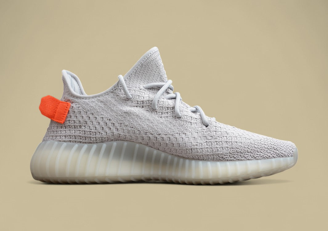 Yeezy Original Coconut 350 V2 Gray and Red Colorway