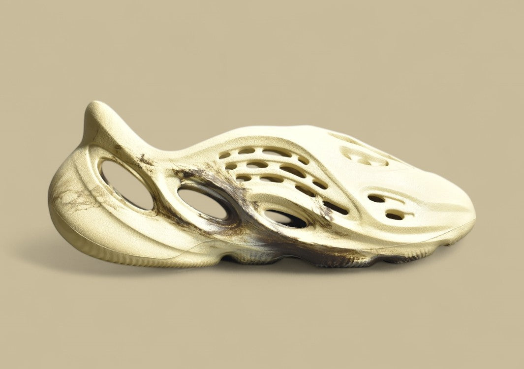 Yeezy Foam RNNR MX Cream Clay Swirled Earth Tones with a Futuristic Edge