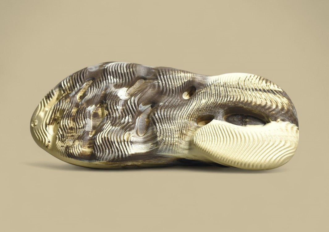 Yeezy Foam RNNR MX Cream Clay Swirled Earth Tones with a Futuristic Edge