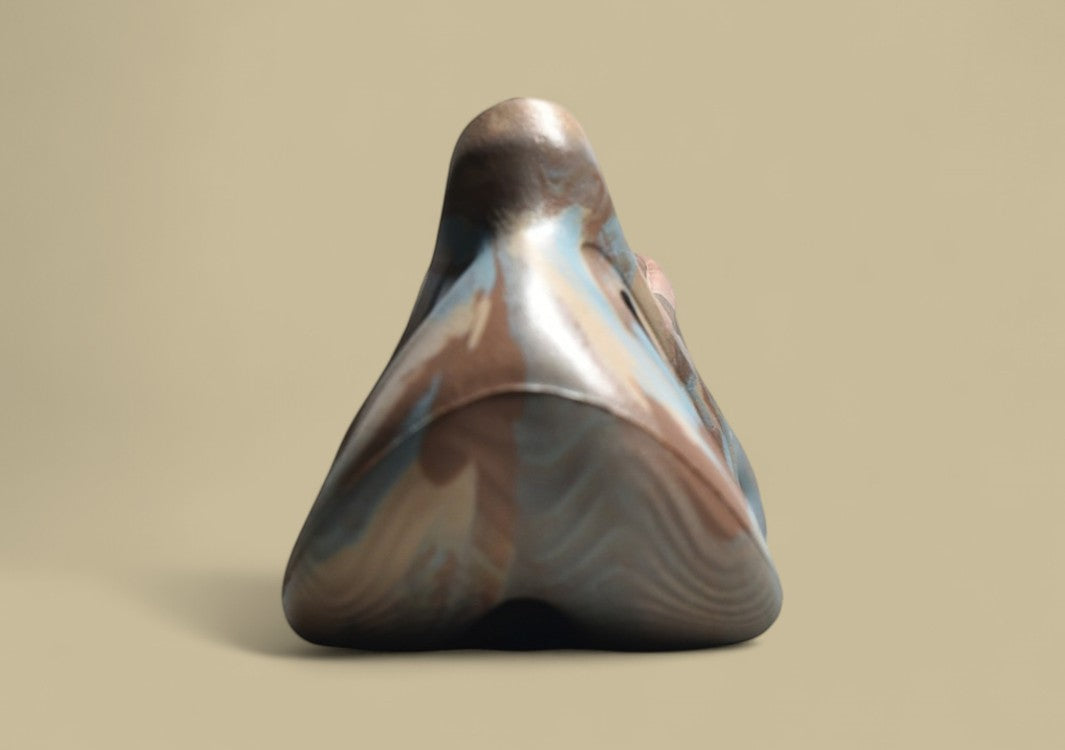 Yeezy Foam RNNR MX Sand Grey Neutral Swirls Meet Futuristic Form
