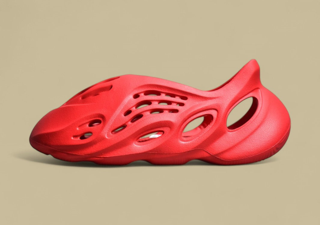 Yeezy Foam RNNR Vermillion Bold Red Meets Futuristic Design