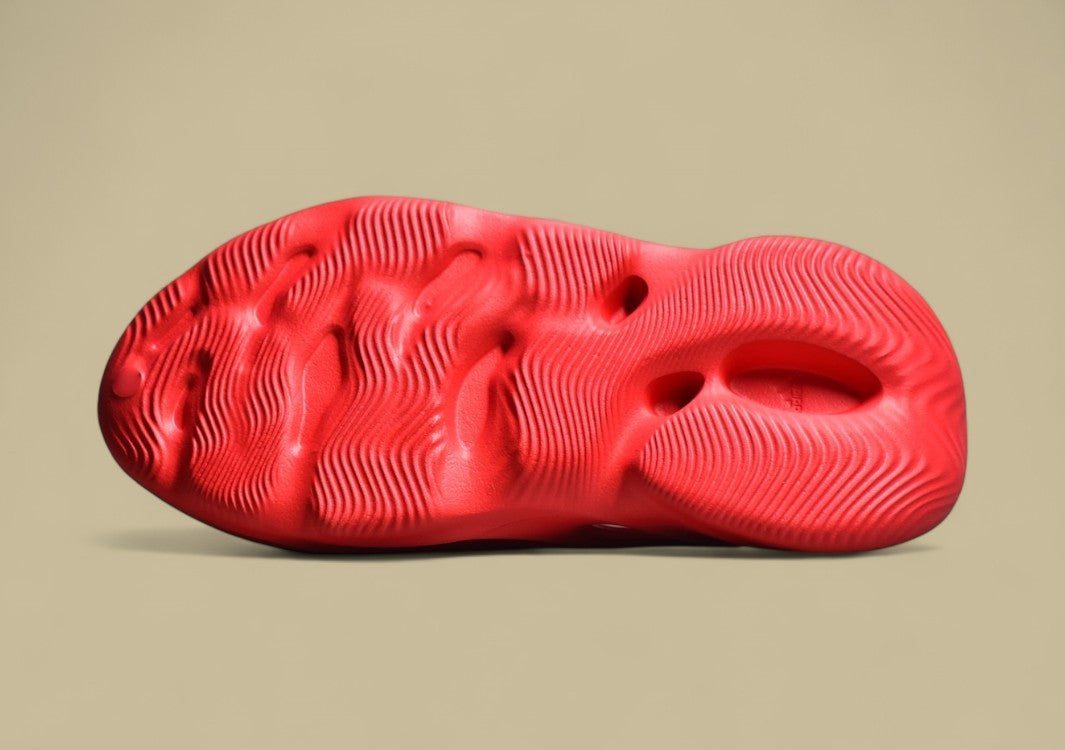Yeezy Foam RNNR Vermillion Bold Red Meets Futuristic Design