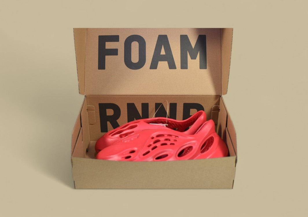 Yeezy Foam RNNR Vermillion Bold Red Meets Futuristic Design