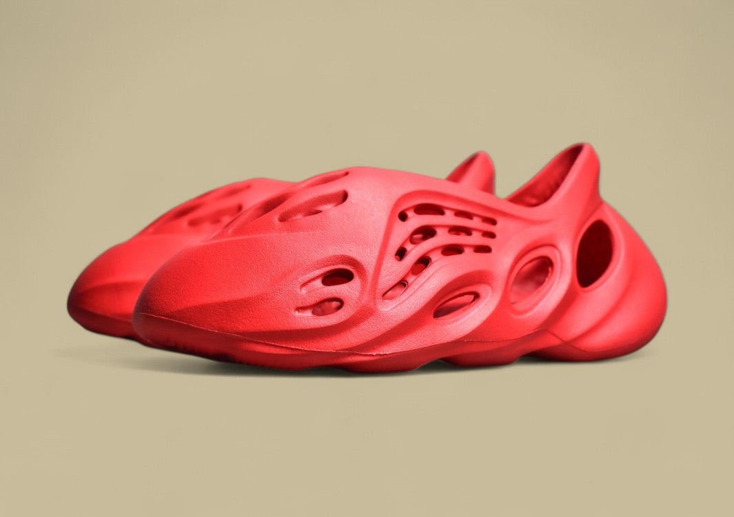 Yeezy Foam RNNR Vermillion Bold Red Meets Futuristic Design