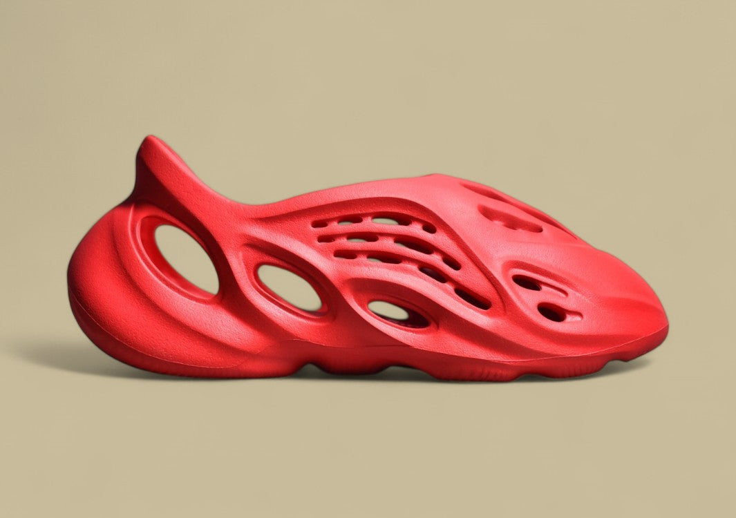 Yeezy Foam RNNR Vermillion Bold Red Meets Futuristic Design