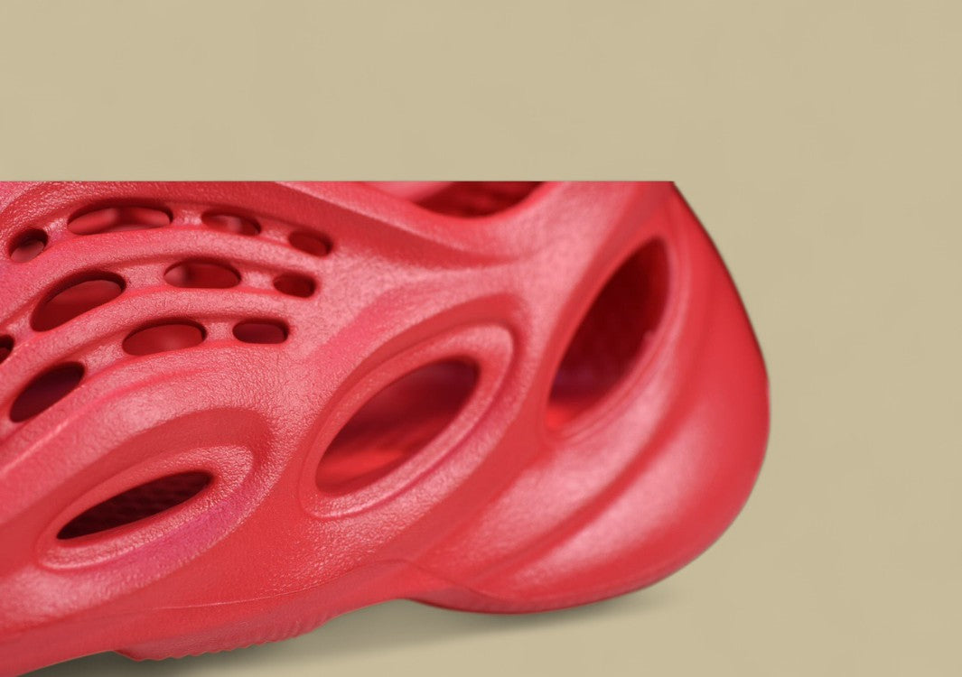 Yeezy Foam RNNR Vermillion Bold Red Meets Futuristic Design