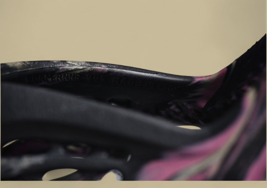 Yeezy Foam Runner MX Carbon Vivid Multicolor Meets Sculpted Innovation