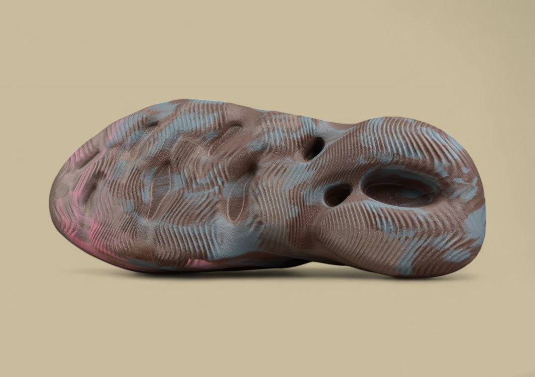 Yeezy Foam Runner MX “Sand Grey” with Ice Blue Accents