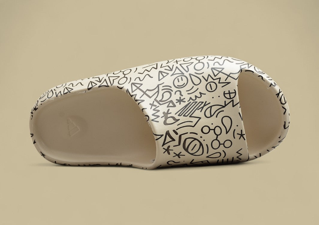 Yeezy Slide Coconut Slippers Bone White