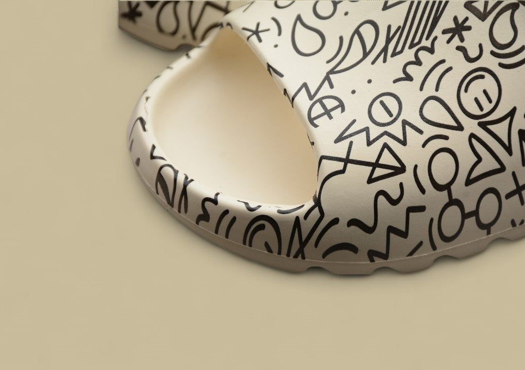 Yeezy Slide Coconut Slippers Bone White