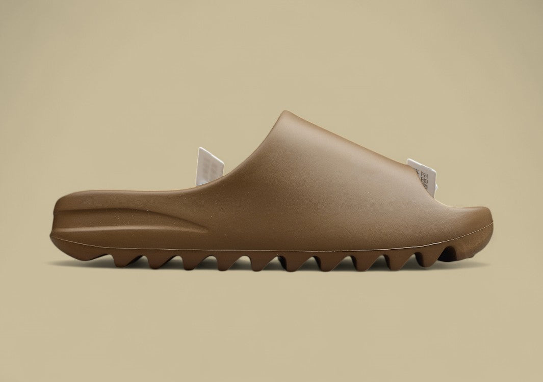 Yeezy Slide Coconut Slippers Dark Brown