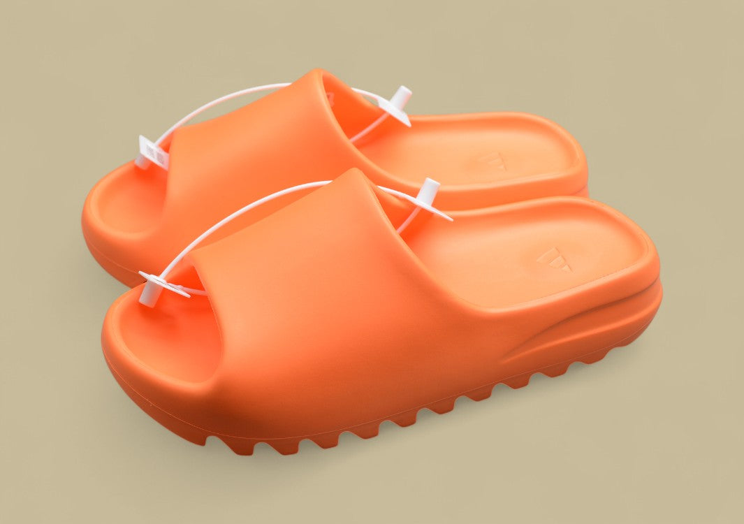 Yeezy Slide "Enflame Orange" Coconut Slippers Kanye Slippers