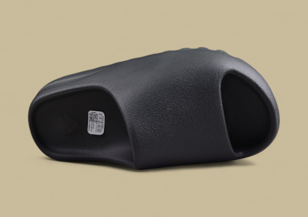 Yeezy Slide "Resin" Sleek Minimalist Black Comfort Slide