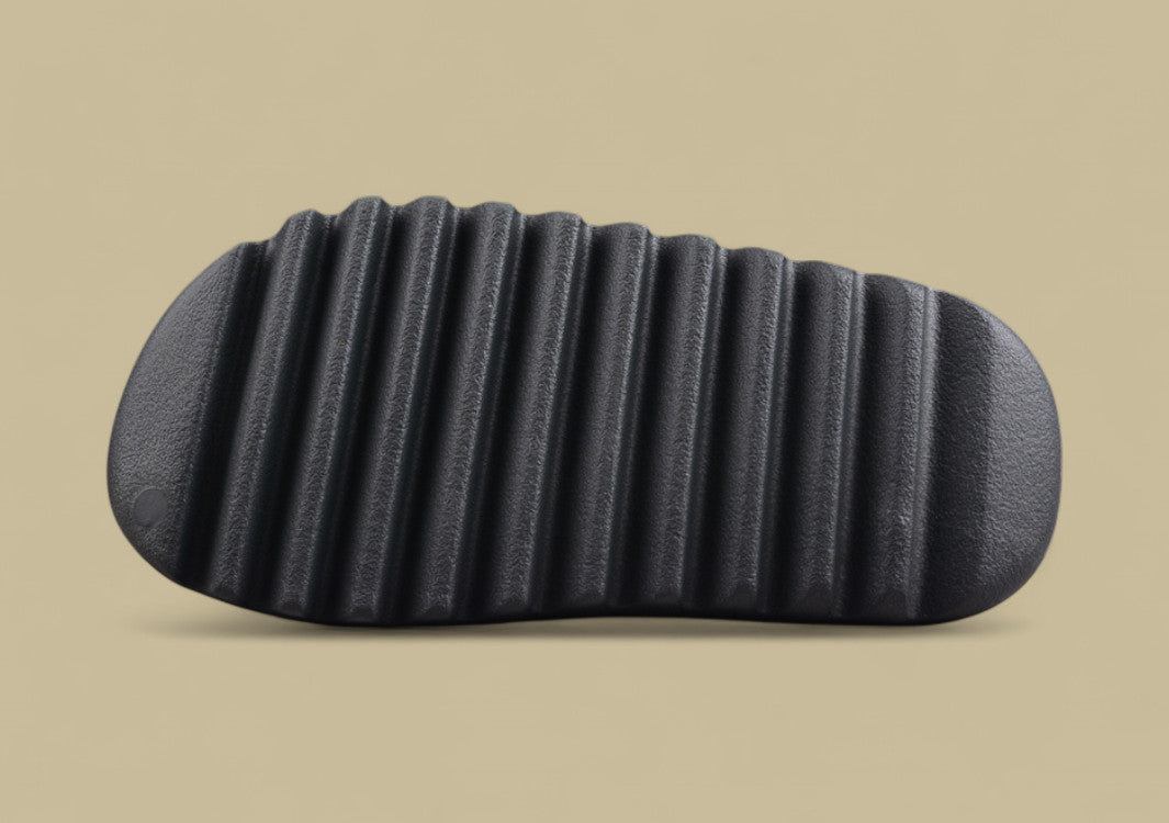 Yeezy Slide "Resin" Sleek Minimalist Black Comfort Slide