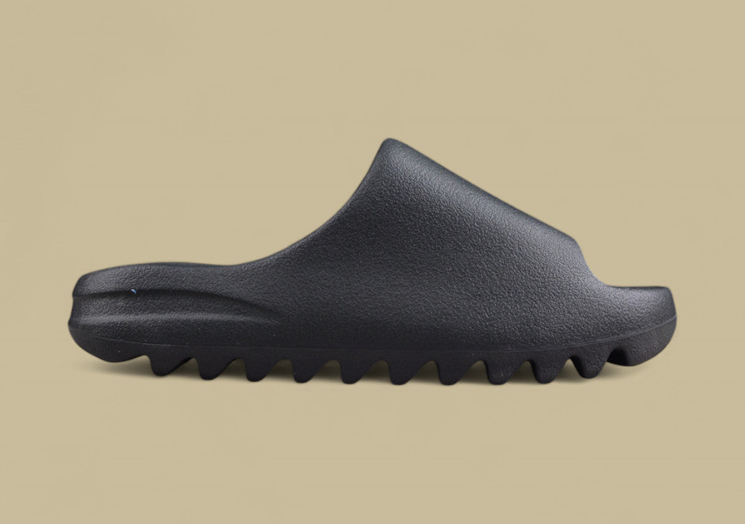 Yeezy Slide "Resin" Sleek Minimalist Black Comfort Slide