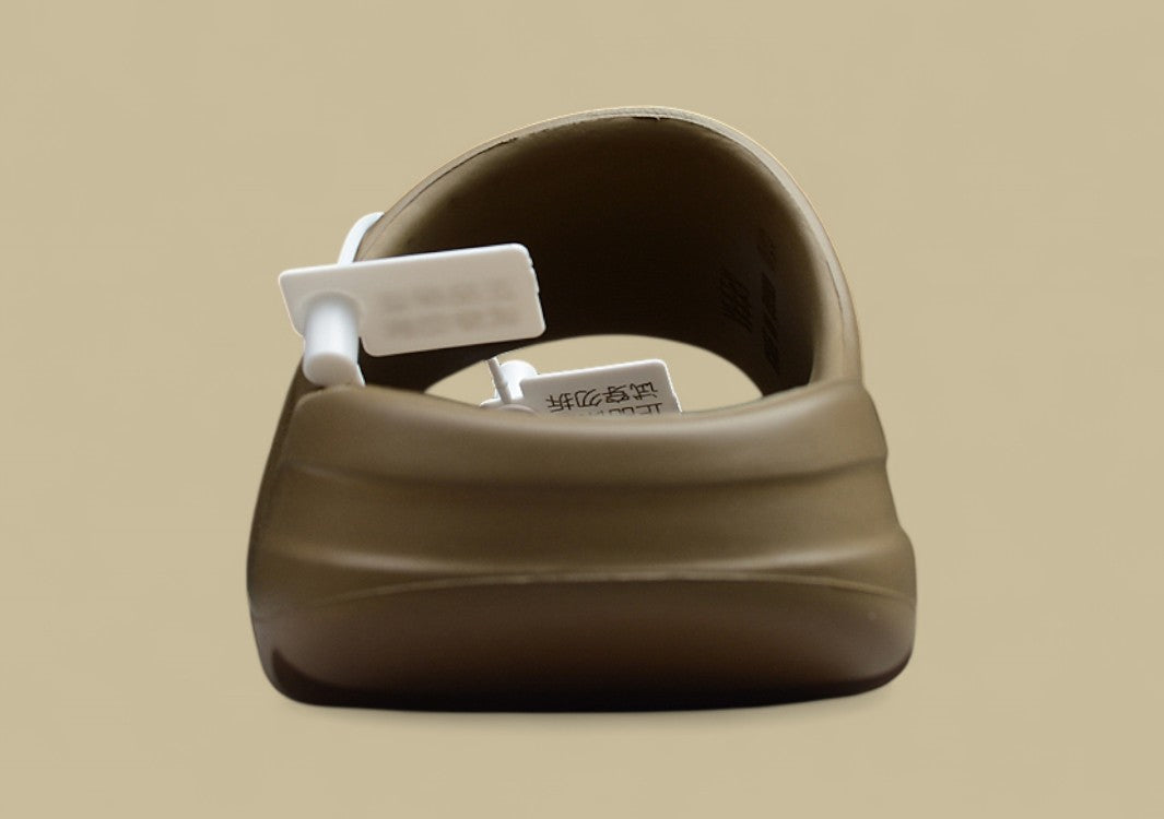 Yeezy Slide “Flax” Warm Tan Minimalist Comfort Slip-On